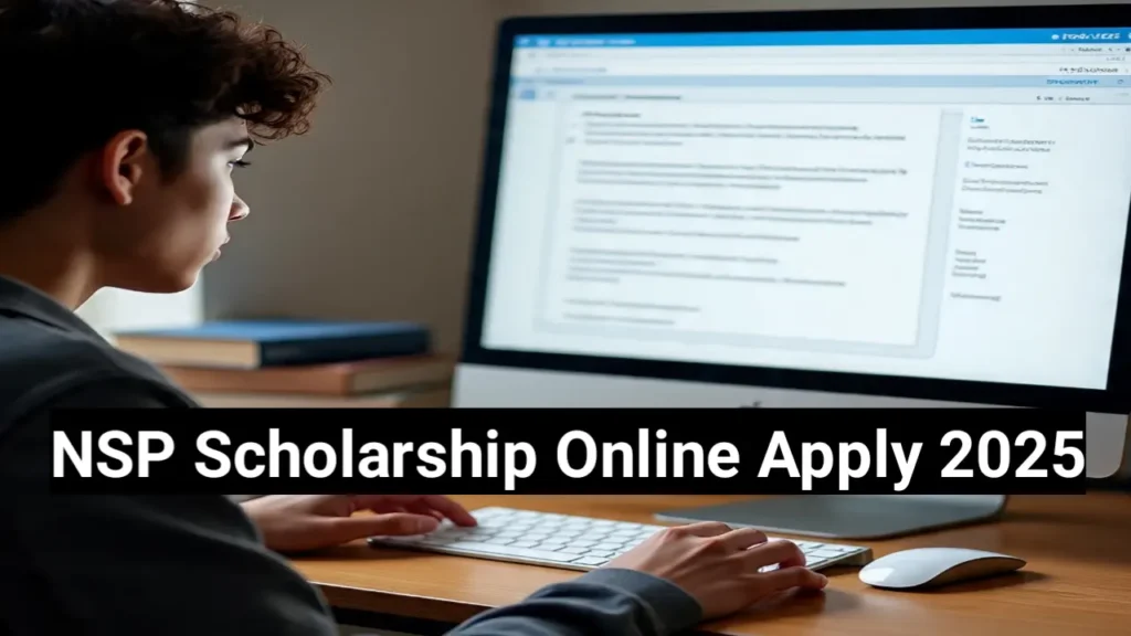 NSP Scholarship Online Apply 2025
